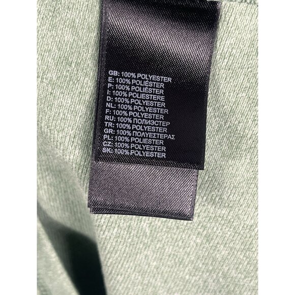 THE NORTH FACE Women's Green 1/4 Zip Popover Sweatshirt XL - Picture 3 of 5